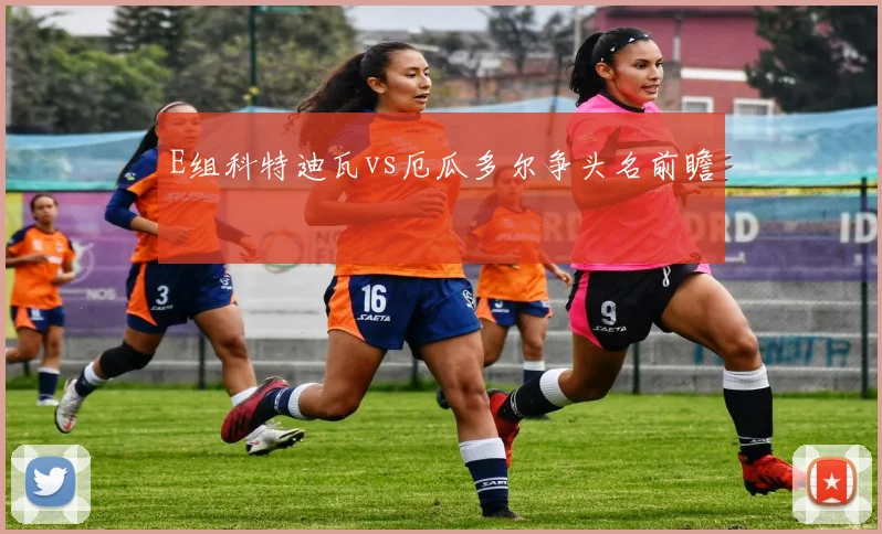 E组科特迪瓦vs厄瓜多尔争头名前瞻